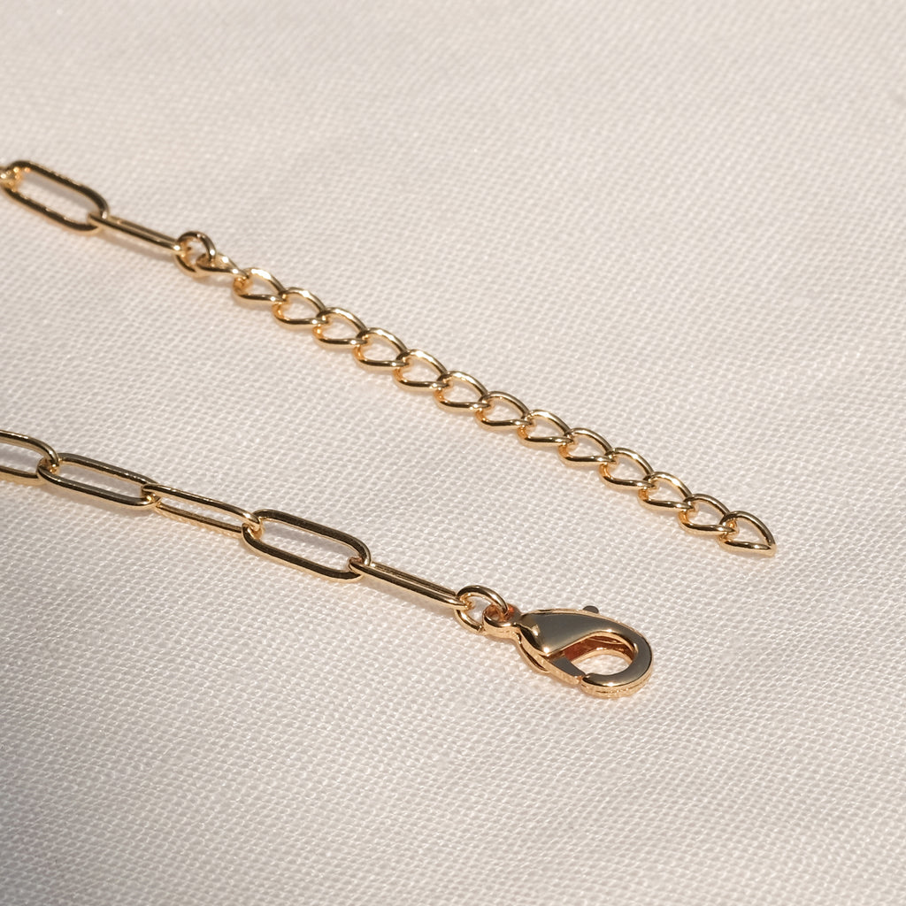 Custom Size Figaro Chain Necklace - Antique Bronze Chain